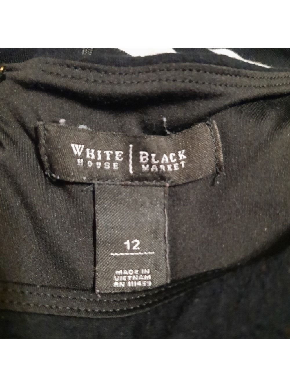 White House Black Market Sleeveless Dress Size 12 - Picture 5 of 7